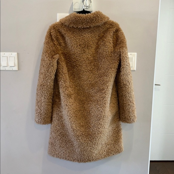 Soia + Kyo Santhia Faux Shearling Jacket in Toffee - Picture 5 of 14
